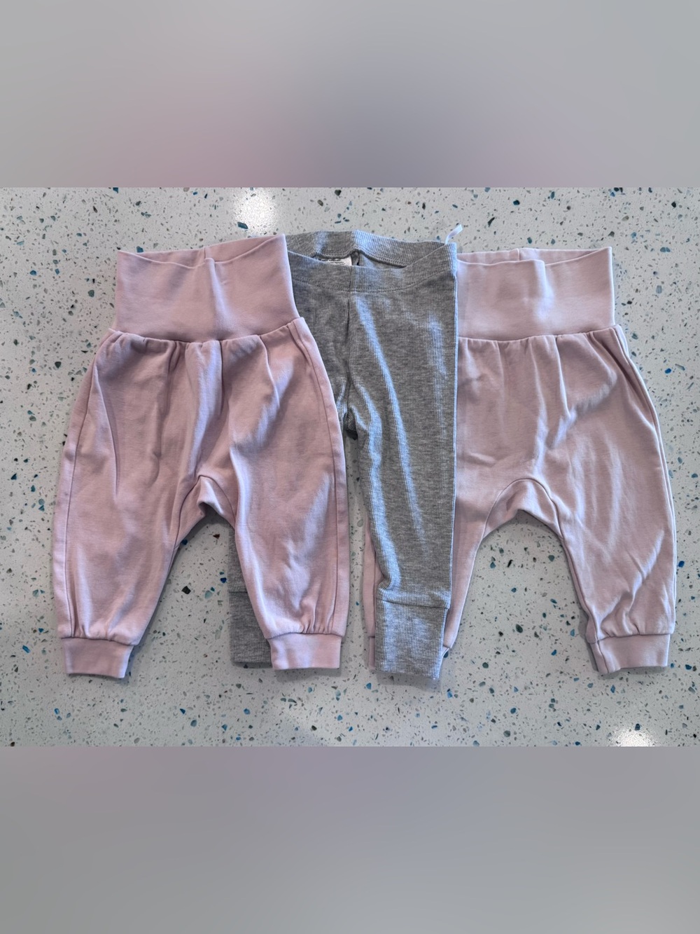 H&M Soft Baby Tee — Light Pink